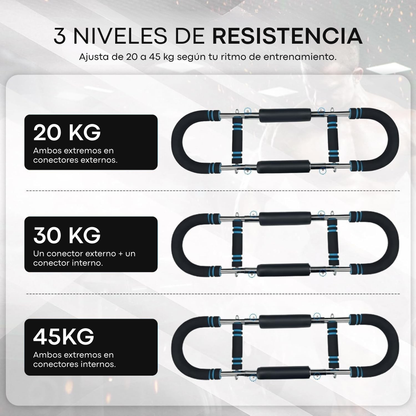 HOMEFORCE™ Entrenador de Brazos | Convierte tu casa en un gimnasio completo en minutos