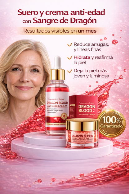 Pack de Serum y Crema de Sangre de Dragon | Tu piel será la envidia de todas