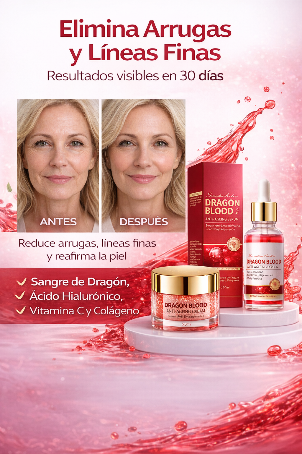 Pack de Serum y Crema de Sangre de Dragon | Tu piel será la envidia de todas